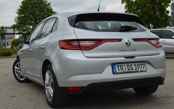 Renault Megane cena 44500 przebieg: 122000, rok produkcji 2016 z Gorzów Wielkopolski małe 781